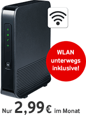 WLAN-Kabelrouter mit integriertem WLAN-N-Router - Vodafone